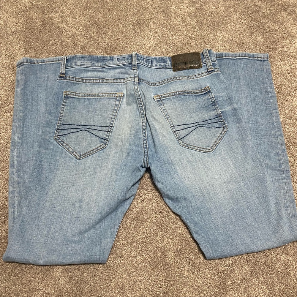 Express Men's Rocco Slim Fit Slim Leg Jeans Size 29 X 30 (Actual 31x30)